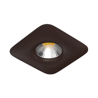Встраиваемый светильник под сменную лампу Ledron AO1501003 Brown (2422)