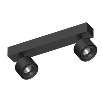 Накладной поворотный светодиодный светильник Ledron SAGITONY E2 S75 Black 4000K (11169)