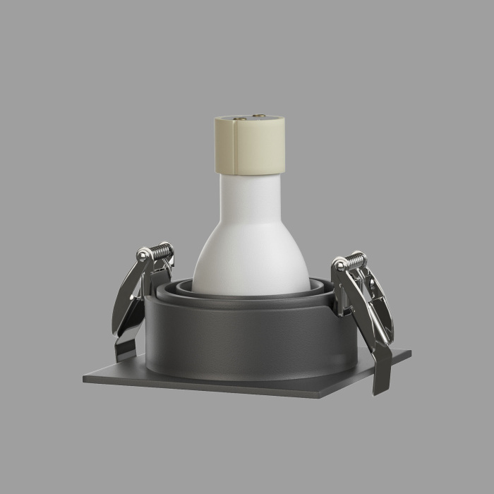 Светильник встраиваемый Elektrostandard Tune 2501501 GU10 графит (a065468)