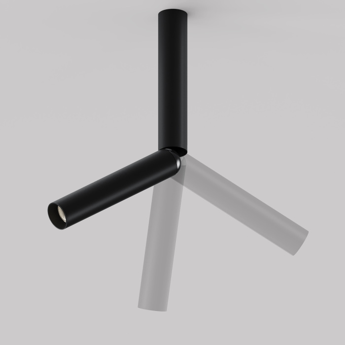 Накладной потолочный светильник Maytoni Focus T C142CL-6W4K-B (c142cl-6w4k-b)