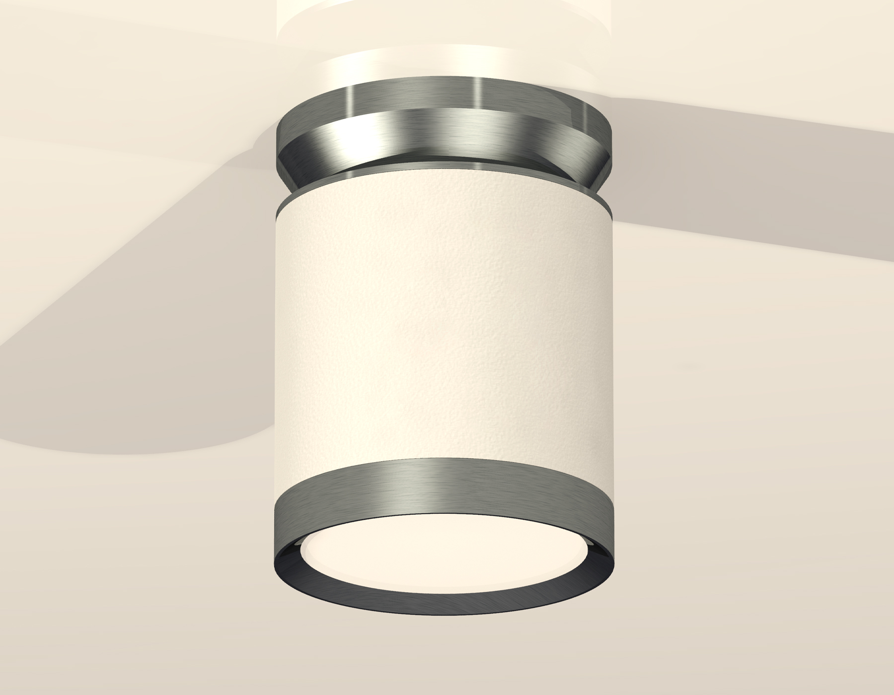 Комплект накладного светильника XS8141040 SWH/PPH белый песок песок/графит полированный GX53 (N8919, C8141, N8133)