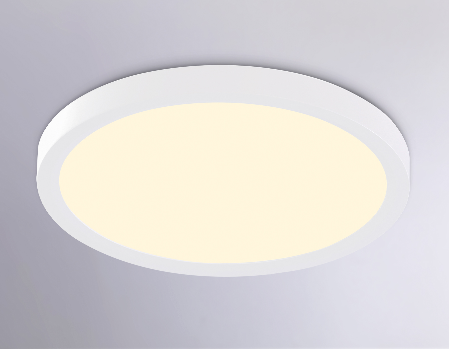 Светильник светодиодный ультратонкий 3000K-6500K с CCT-переключателем FZ1903 WH белый IP54 20W 3000K-6500K CCT-переключатель D300*25 (Без ПДУ)