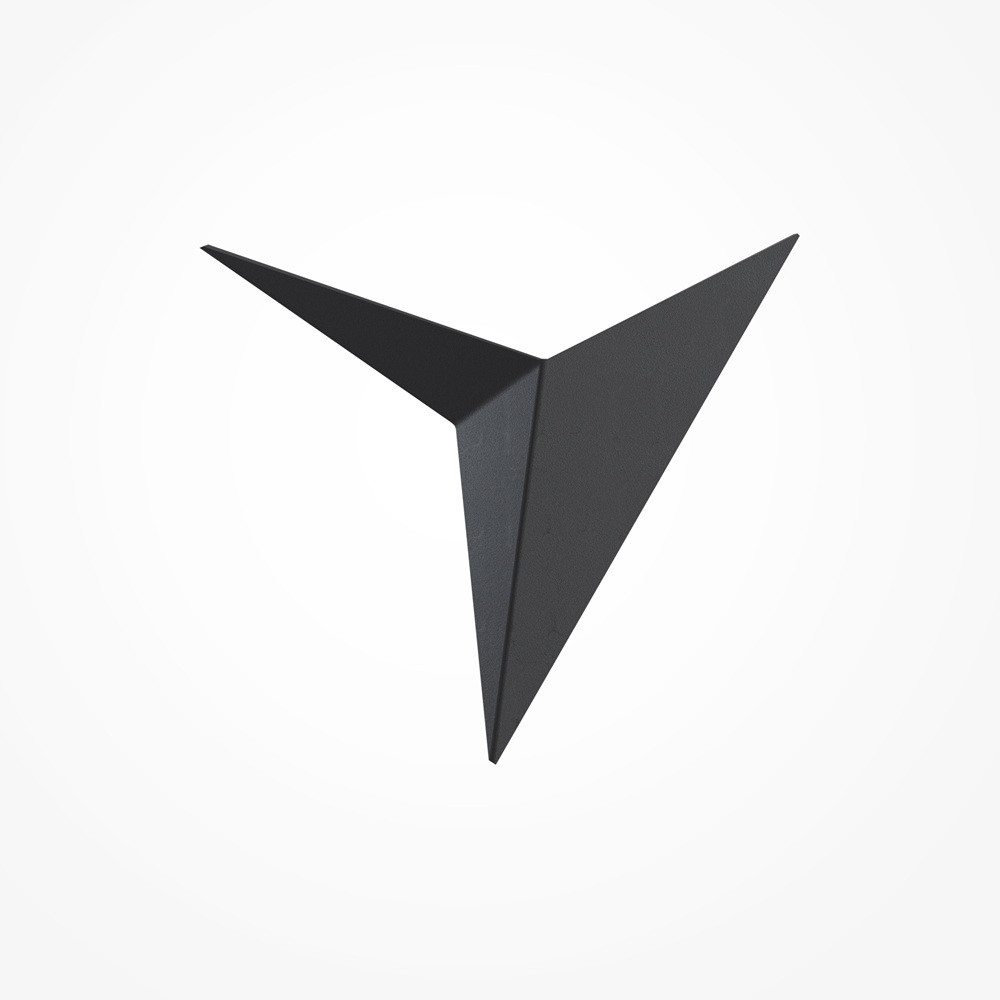 Настенный светильник бра Trame 3000К 3Вт IP 20 LED Maytoni Technical C808WL-L3B (c808wl-l3b)