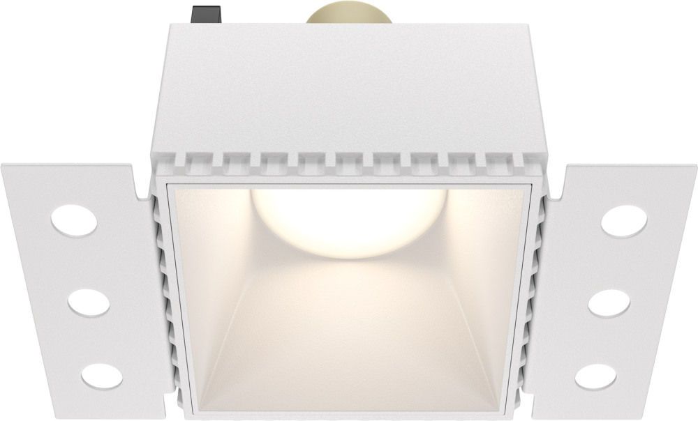 Встраиваемый светильник Share GU10 1x20Вт Maytoni Technical DL051-01-GU10-SQ-W (dl051-01-gu10-sq-w)