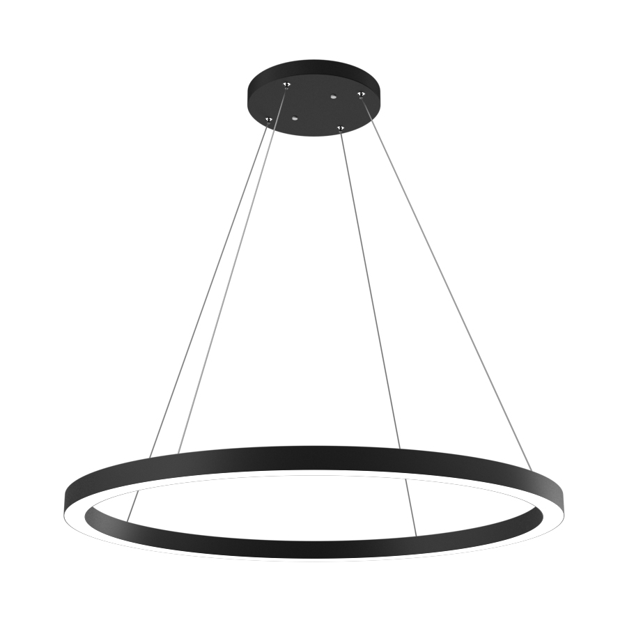 Подвесной светильник RING LINE R800 Black 4000K (9174)