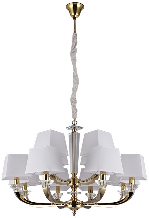 Подвесная люстра Newport 11400 114084C gold (11408_4_c_gold)