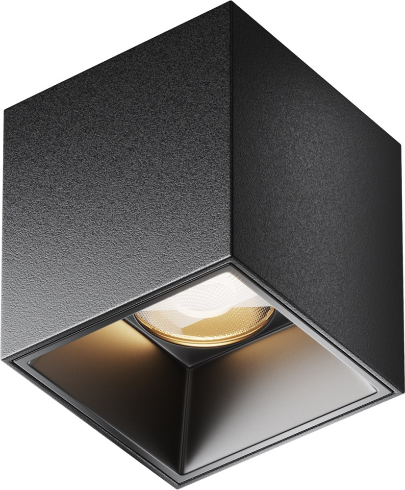 Накладной потолочный светильник Maytoni Alfa LED C064CL-5W3K-SQ-B (c064cl-5w3k-sq-b)