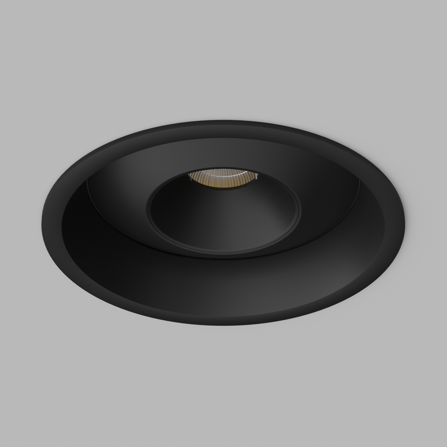 Встраиваемый поворотный светодиодный светильник Ledron KRIS IN Black (2223)