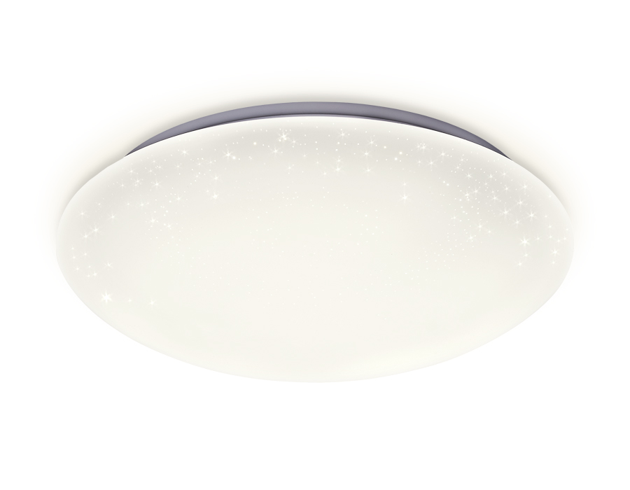 Потолочный светодиодный светильник с пультом FF41 WH белый 48W D400*105 (ПДУ ИК)