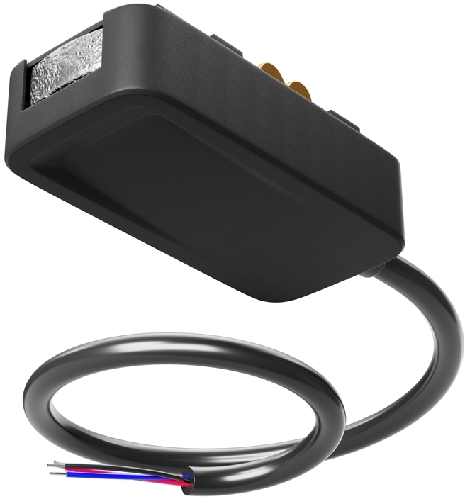 Ввод питания05м Radity для встраиваемого монтажа черный магнитный Maytoni Technical TRA084B-12B-50