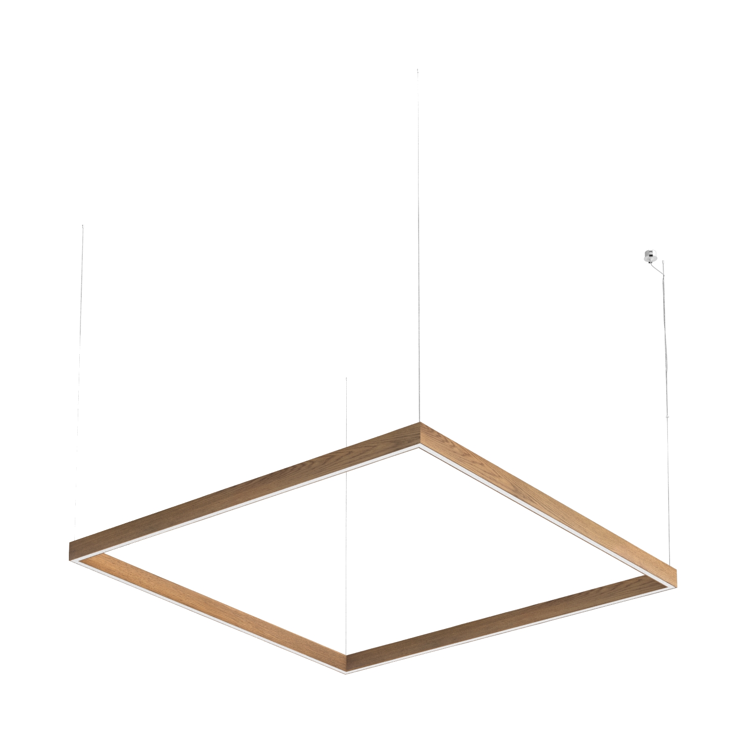 Подвесной светодиодный светильник Ledron KVADRO Basic 2025 White 3000K (4786)