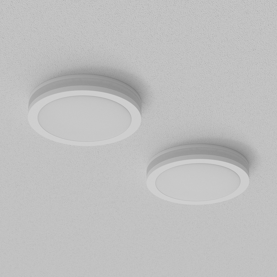 Встраиваемый светодиодный светильник Ledron LIP0906-5W-Y 3000K White (2278)