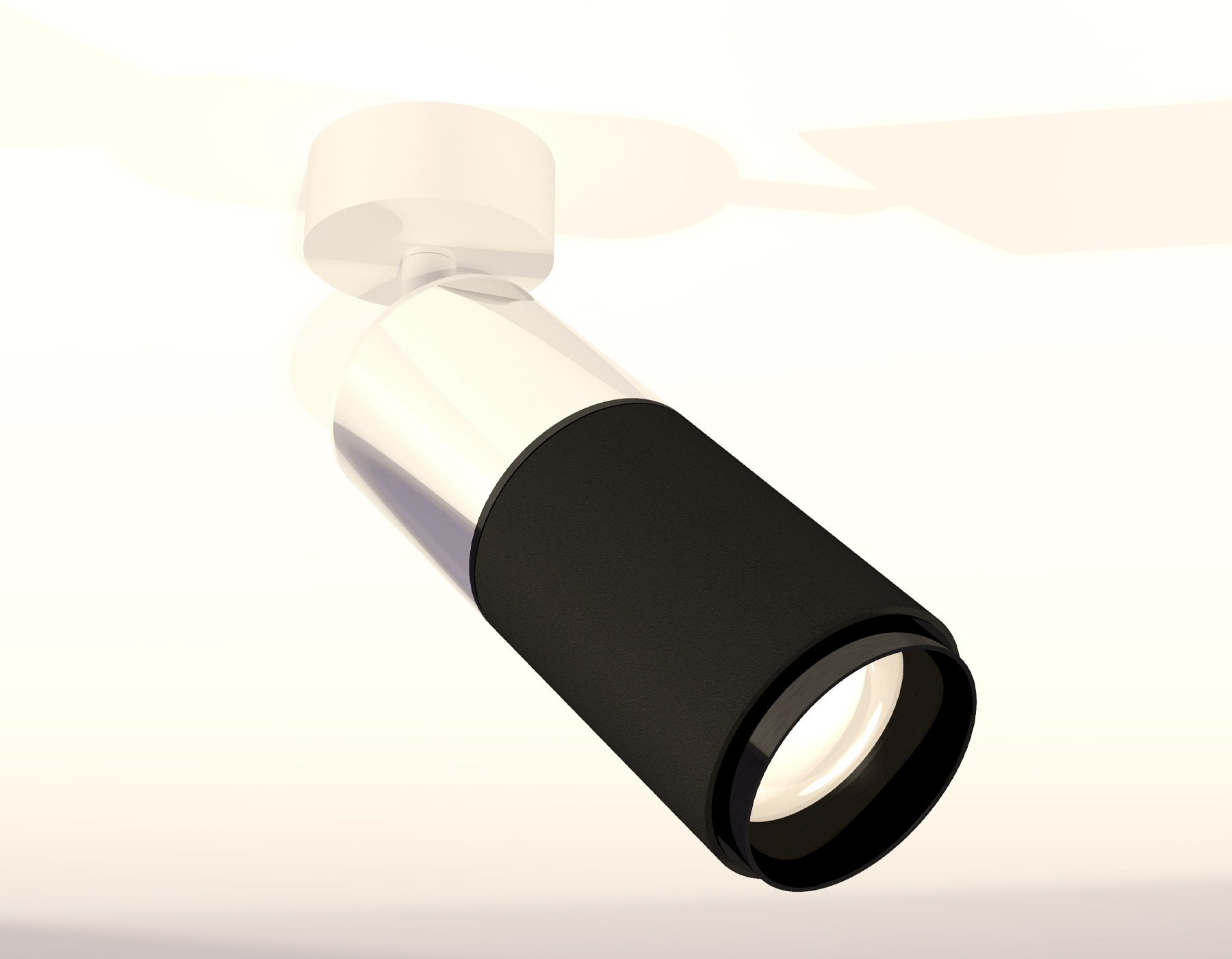 Комплект поворотного светильника XM6313017 SBK/PSL/PBK белый песок/серебро полированное/черный полированный MR16 GU5.3