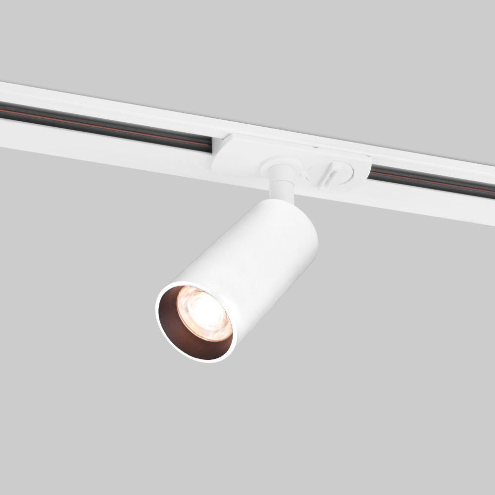 Трековый светильник Diffe белыйчерный 15W 4200K 8516601 однофазный (electrostandart_a058244)