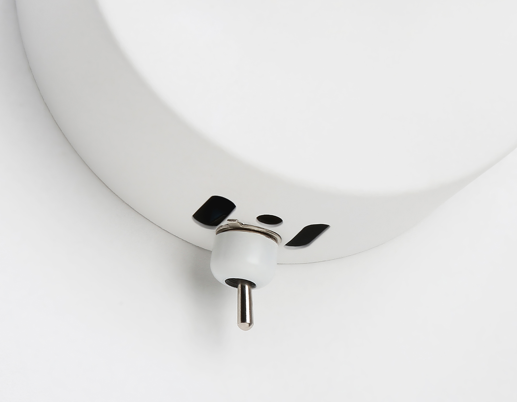 Светодиодный настенный светильник с выключателем на корпусе FA3871 WH белый 14W 3000K-6400K 250*209*100