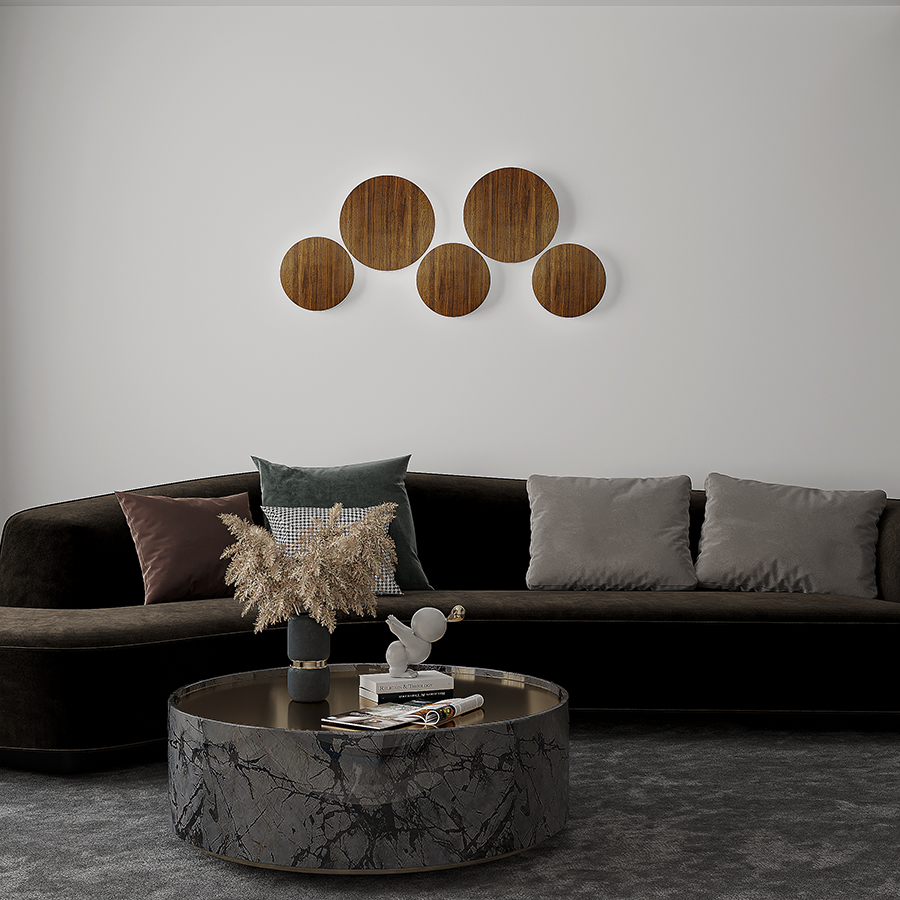 Настенный светодиодный светильник Ledron 8663S Wooden White (4503)