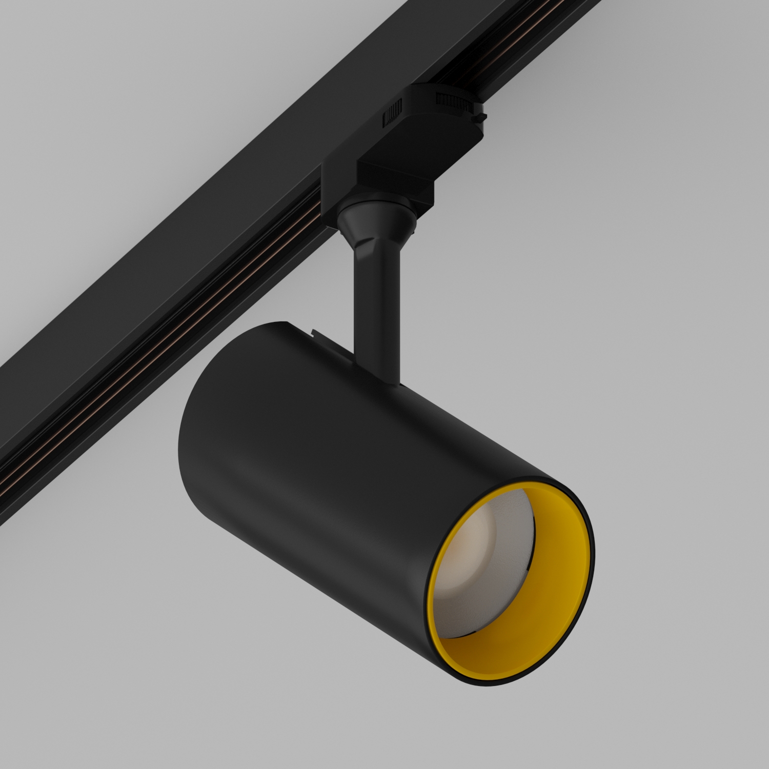 Светодиодный светильник для трехфазного трека Ledron TSU0509 Black-Gold (4280)