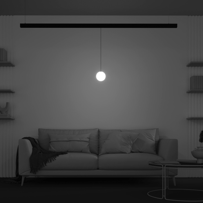 Трековый подвесной светильник Luna Exility 4000K 5Вт 360 LED магнитный Maytoni Technical TR039-2-5W4K (tr039-2-5w4k)