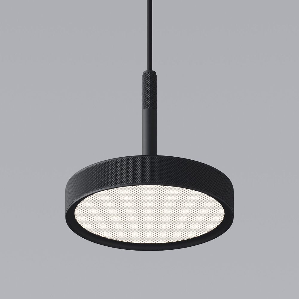 Подвесной светильник Elektrostandard Plate 50260 LED 14W 4000K черный (a065411)