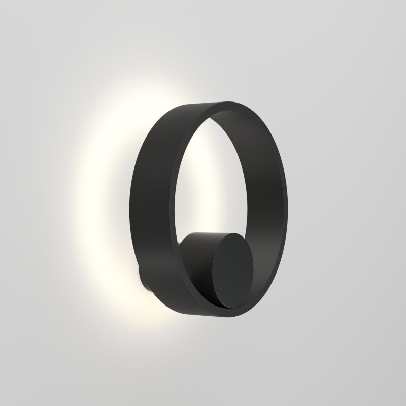 Настенный светильник Denkirs Orbit DK5060-BK 10 Вт черный матовый (dk5060-bk)