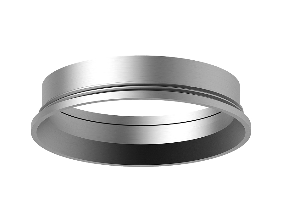 Насадка передняя для корпуса светильника с диаметром отверстия D60mm N6104 PSL серебро полированное D60*H18mm Out2mm MR16