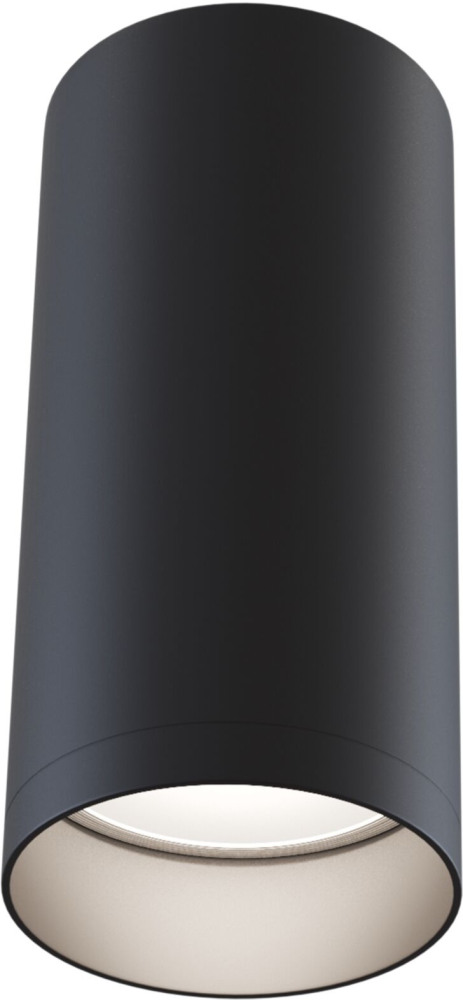 Накладной потолочный светильник Focus GU10 1x50Вт Maytoni Technical C010CL-01B (c010cl-01b)