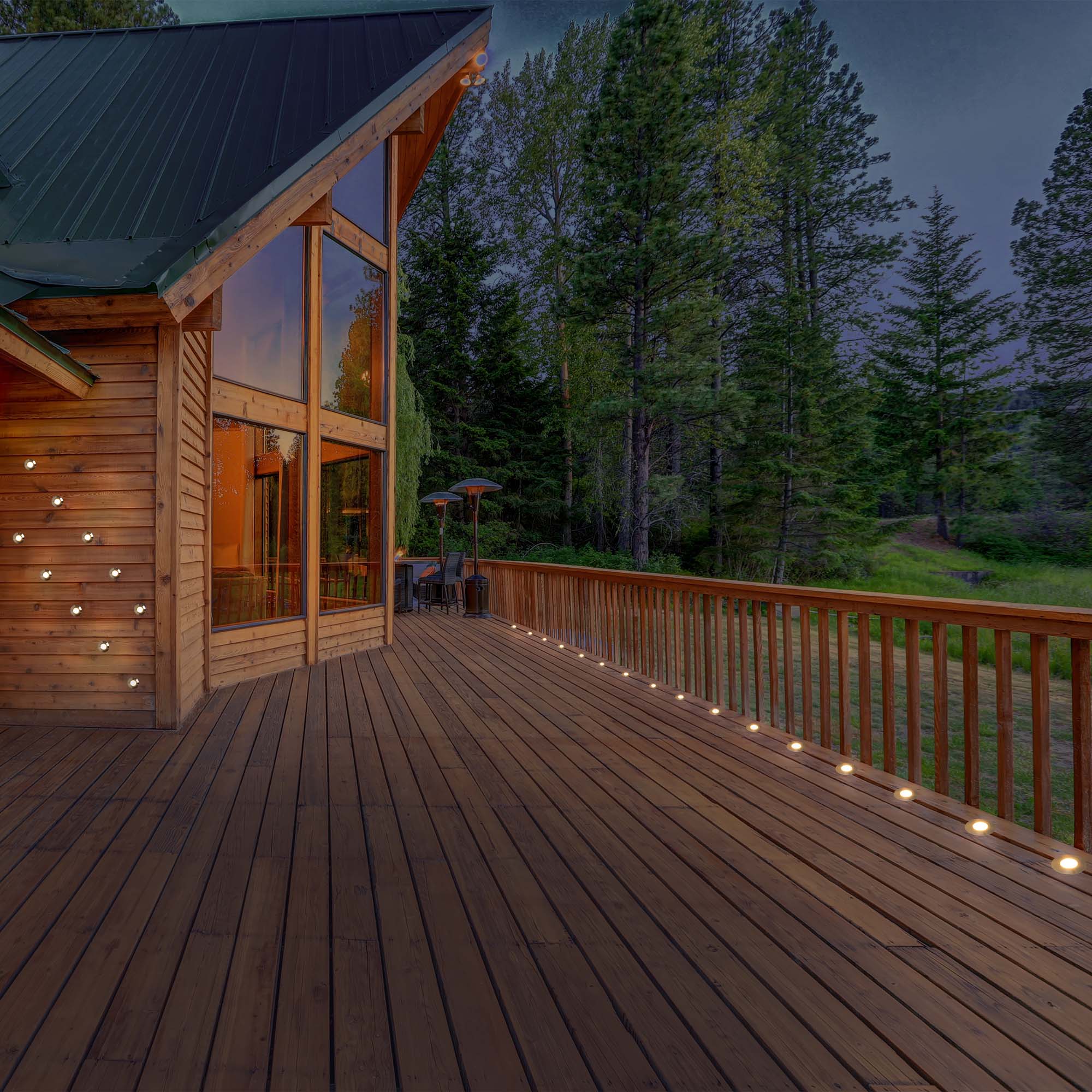 Накладка ART-DECK-CAP-FLAT-R50 (SL, STEEL) (Arlight, Металл) 024927