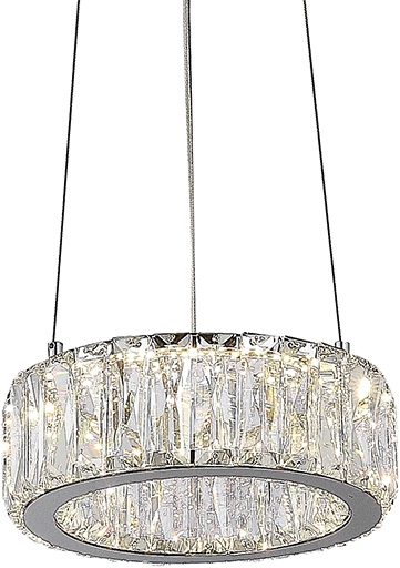 Подвесной светильник хрустальный светодиодный Newport 8240 824020 chrome (8240_20_chrome)