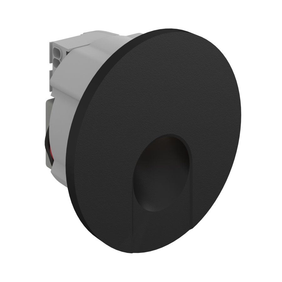 Встраиваемый светодиодный светильник для стен и ступеней Ledron KIT AGILE R Black (3753)