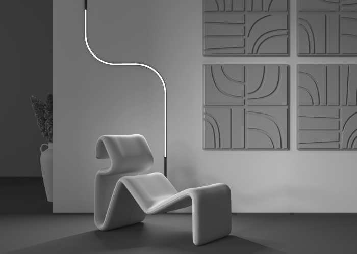 Трековый светильник магнитный 24W 48V Maytoni Flex TR180-1-24WTW-B (tr180-1-24wtw-b)