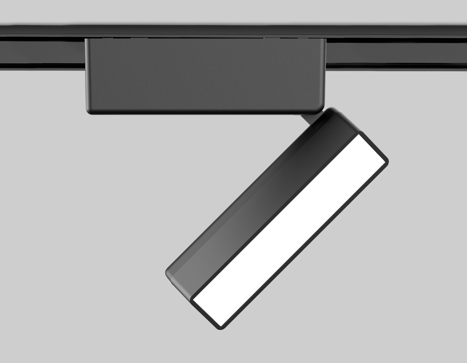 Светильник светодиодный трековый для шинопровода Magnetic Ultra Slim GV1479 BK черный IP20 5W 4200K 48V 122*26*80