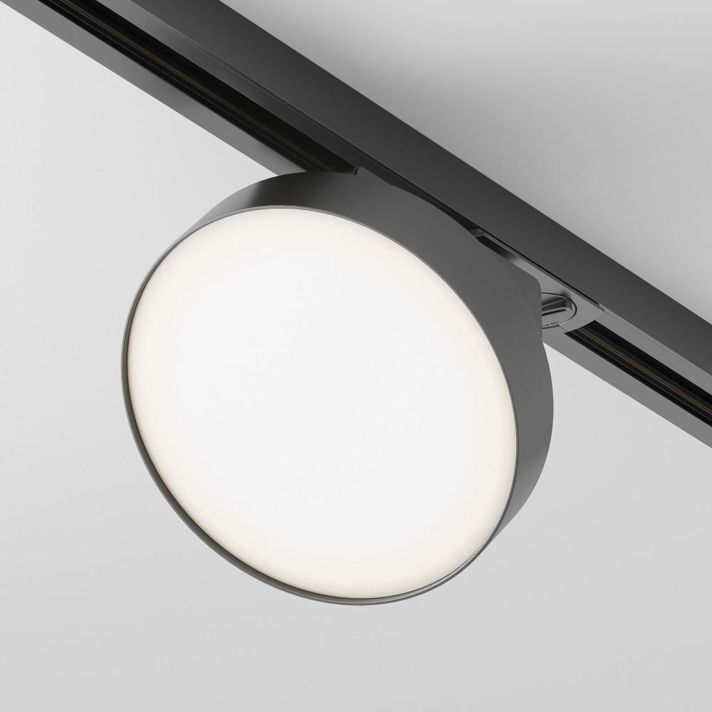 Трековый светильник Zon Unity 4000K 12Вт 110 LED однофазный Maytoni Technical TR043-1-12W4K-B (tr043-1-12w4k-b)