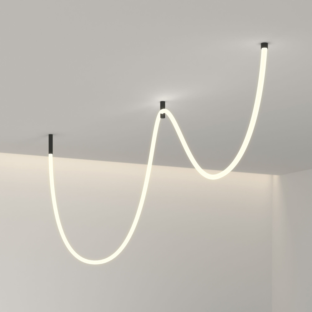 Гибкий неон Elektrostandard 336Led 12W IP20 3000K Full light круглый теплый белый 3 м 24V 12W 336Led 2835 IP20 без крепежа (a065972)