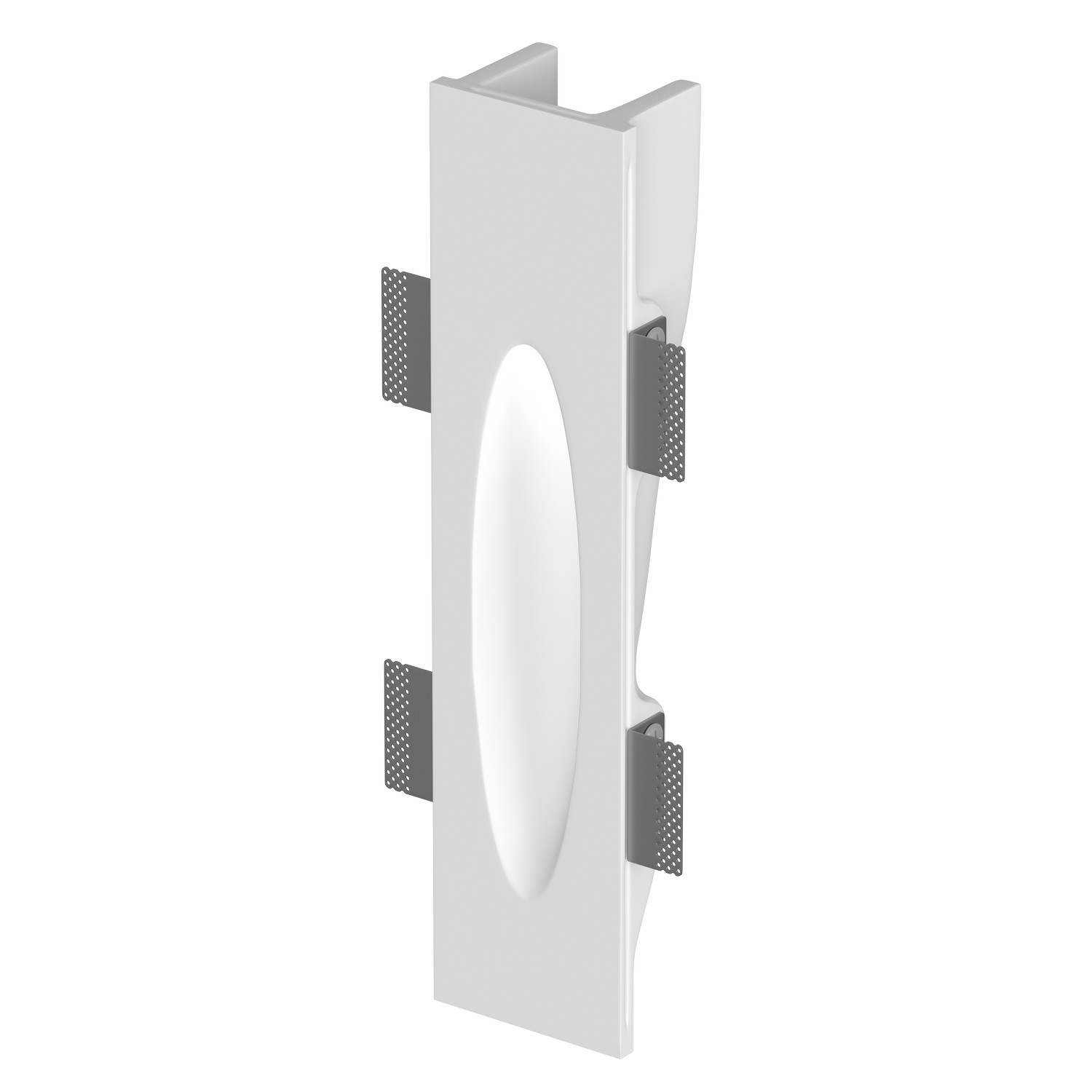 Встраиваемый гипсовый светильник для стен и ступеней Ledron MW1030 (3782)