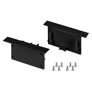 Заглушка SL-LINIA62-FS BLACK (Arlight, Пластик) 038877