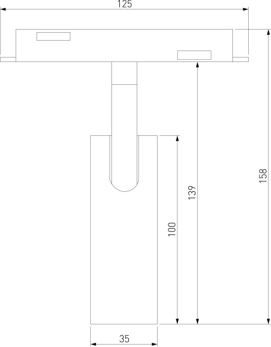 Трековый светильник магнитный светодиодный Elektrostandard Slim Magnetic 8507001 a063529 (a063529)