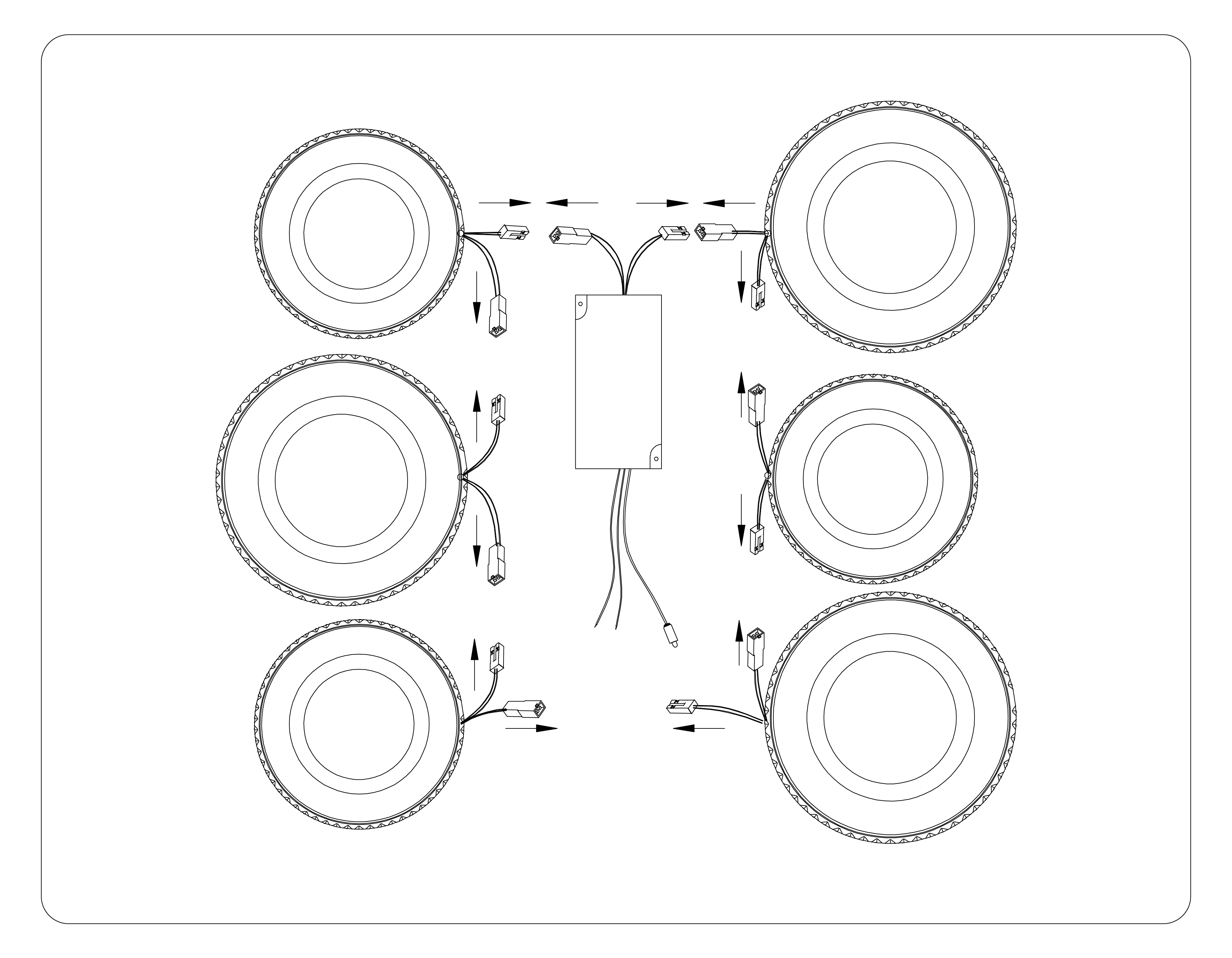 Потолочный светодиодный светильник с пультом FA8872/3+3 WH белый 3000K-6400K 63W 550*510*125 (ПДУ ИК)
