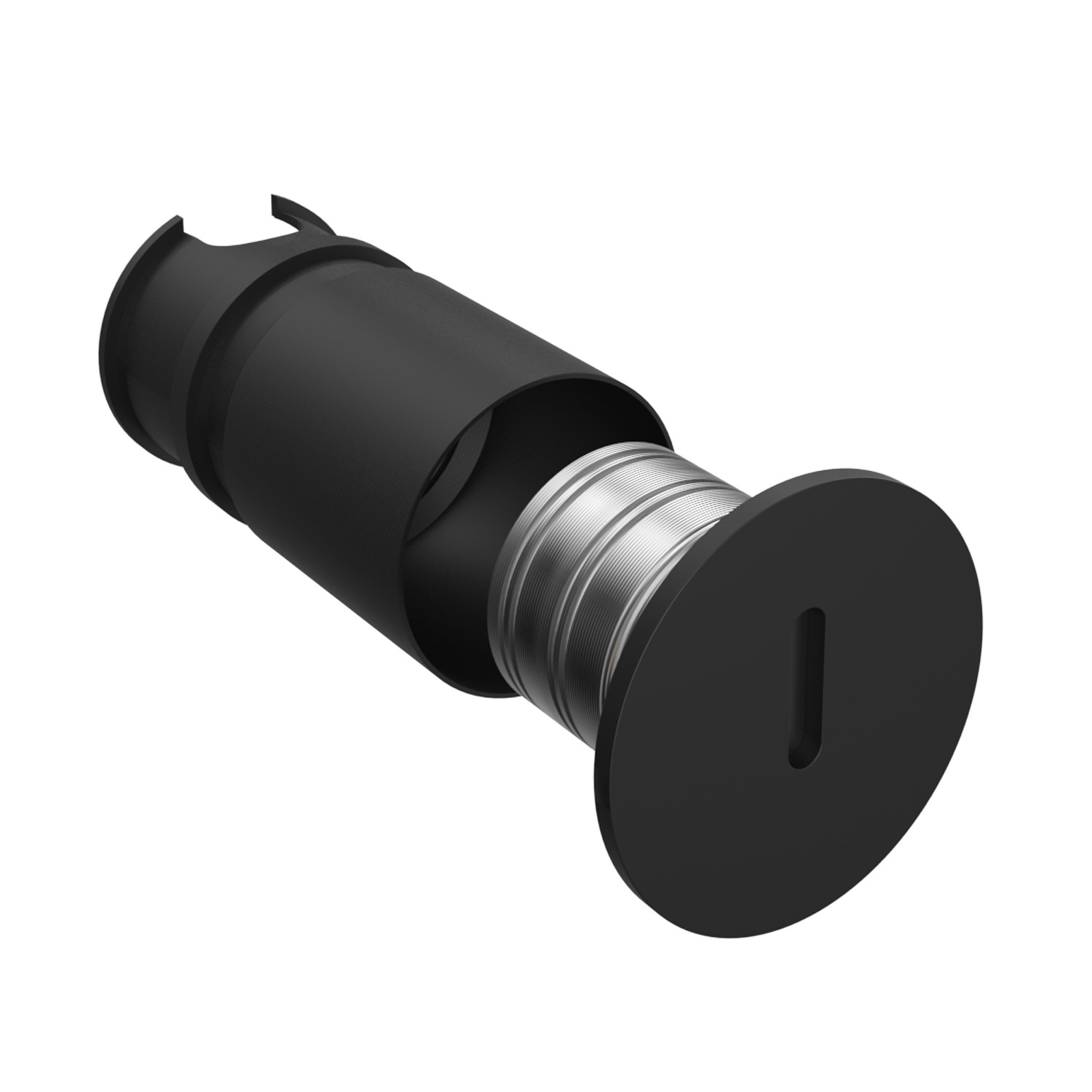 Встраиваемый светодиодный светильник для стен и ступеней Ledron R712 Black (3725)