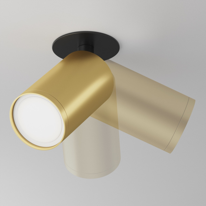 Встраиваемый светильник FOCUS S GU10 1x10Вт Maytoni Technical C049CL-U-1BMG (c049cl-u-1bmg)