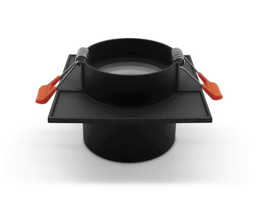 Встраиваемый точечный светильник MR16 в стиле техно TN326 SBK черный песок GU5.3 92*92*60