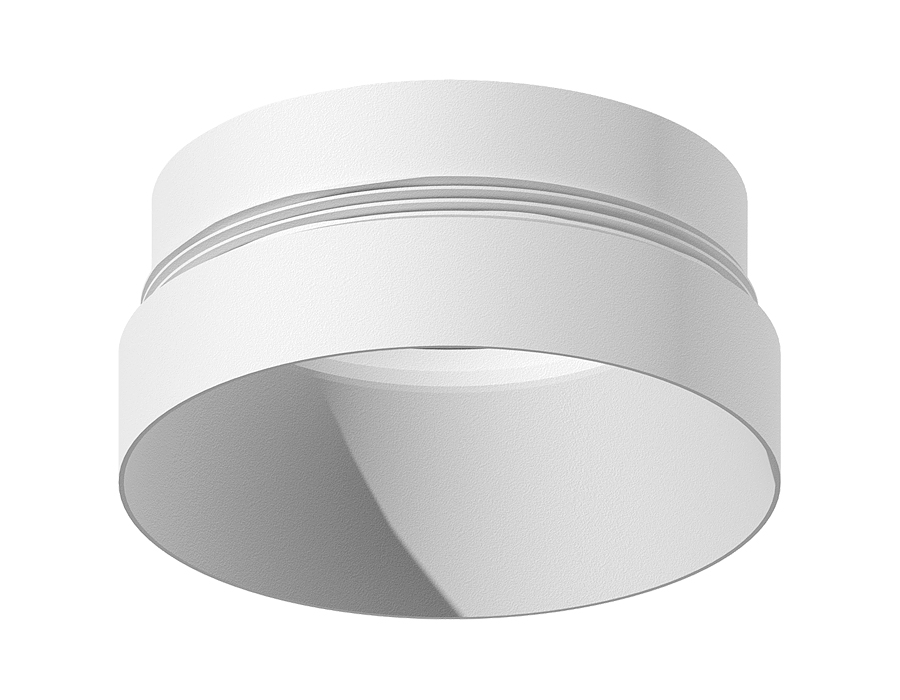 Насадка передняя для корпуса светильника с диаметром отверстия D60mm N6130 SWH белый песок D60*H25mm Out10mm MR16