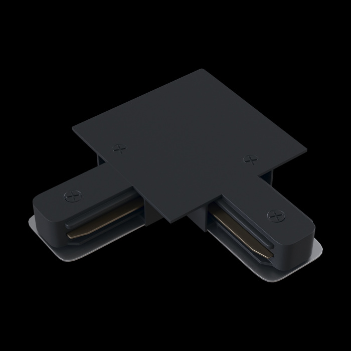 Коннектор L-образный Unity встраиваемый черный однофазный Maytoni Technical TRA002CL-11B