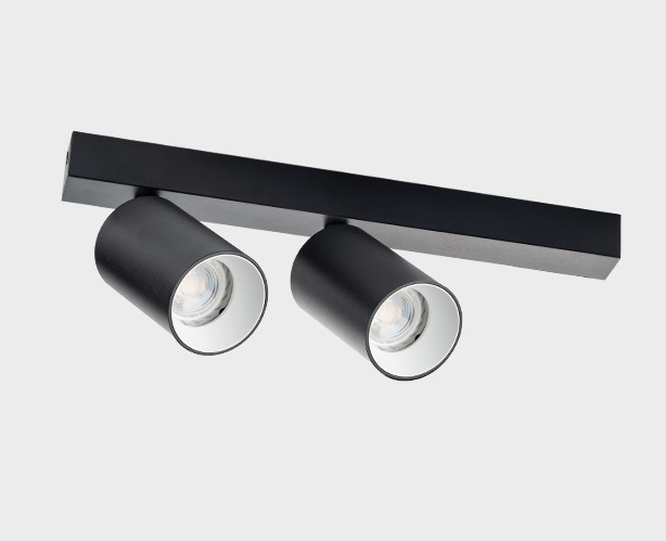 DANNY E2 AS black светильник потолочный