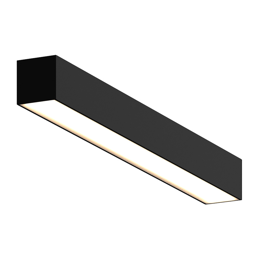 Накладной светодиодный светильник Ledron LINE BRITTO 500 Black 4000K (2857)