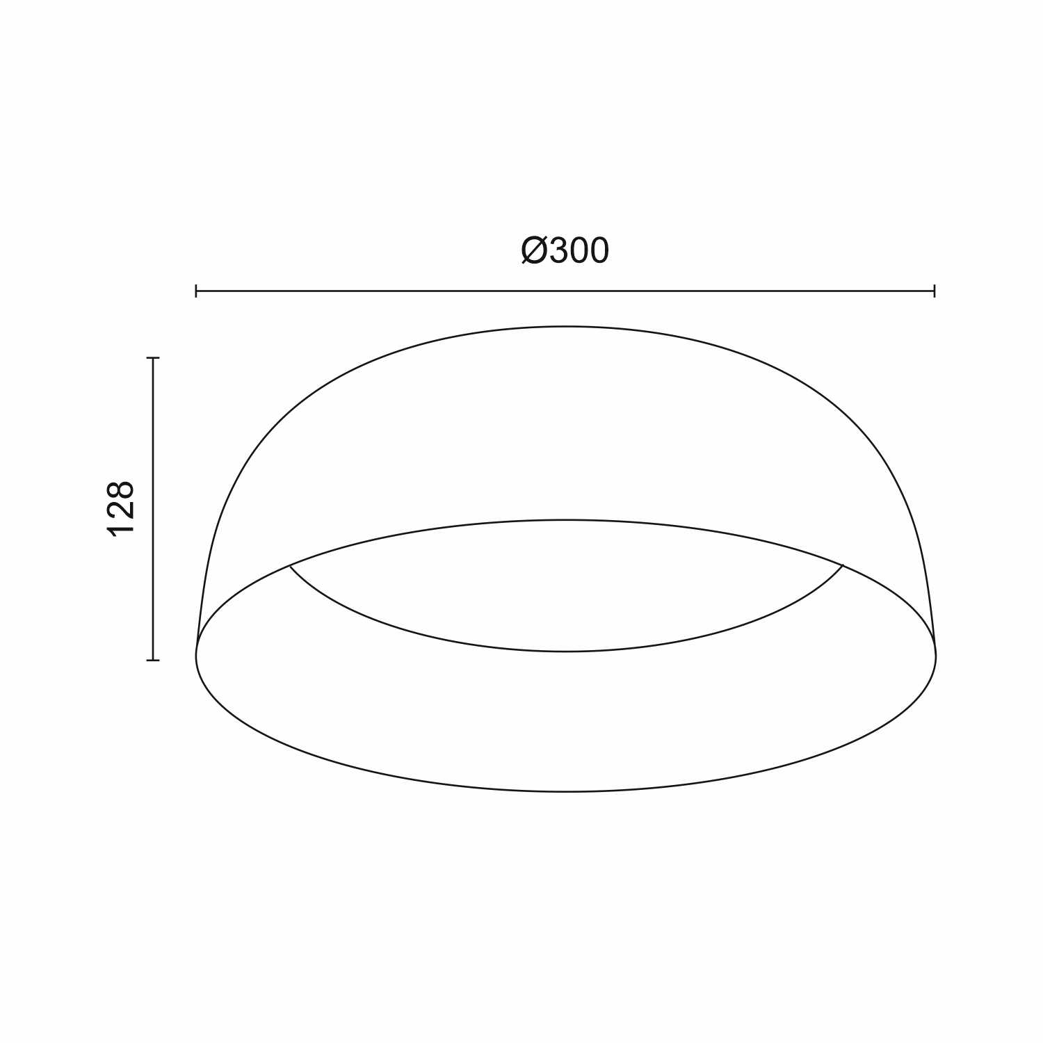 Накладной светодиодный светильник Ledron DLC7902720W (8367)