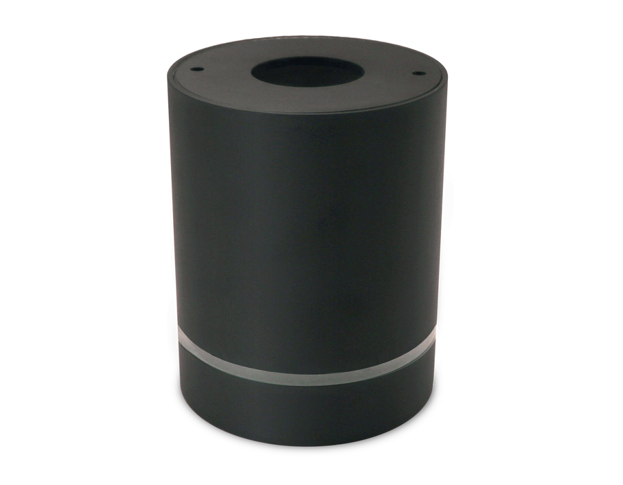 Накладной светодиодный точечный светильник TN281 SBK черный песок LED 4200K 9W D80*100