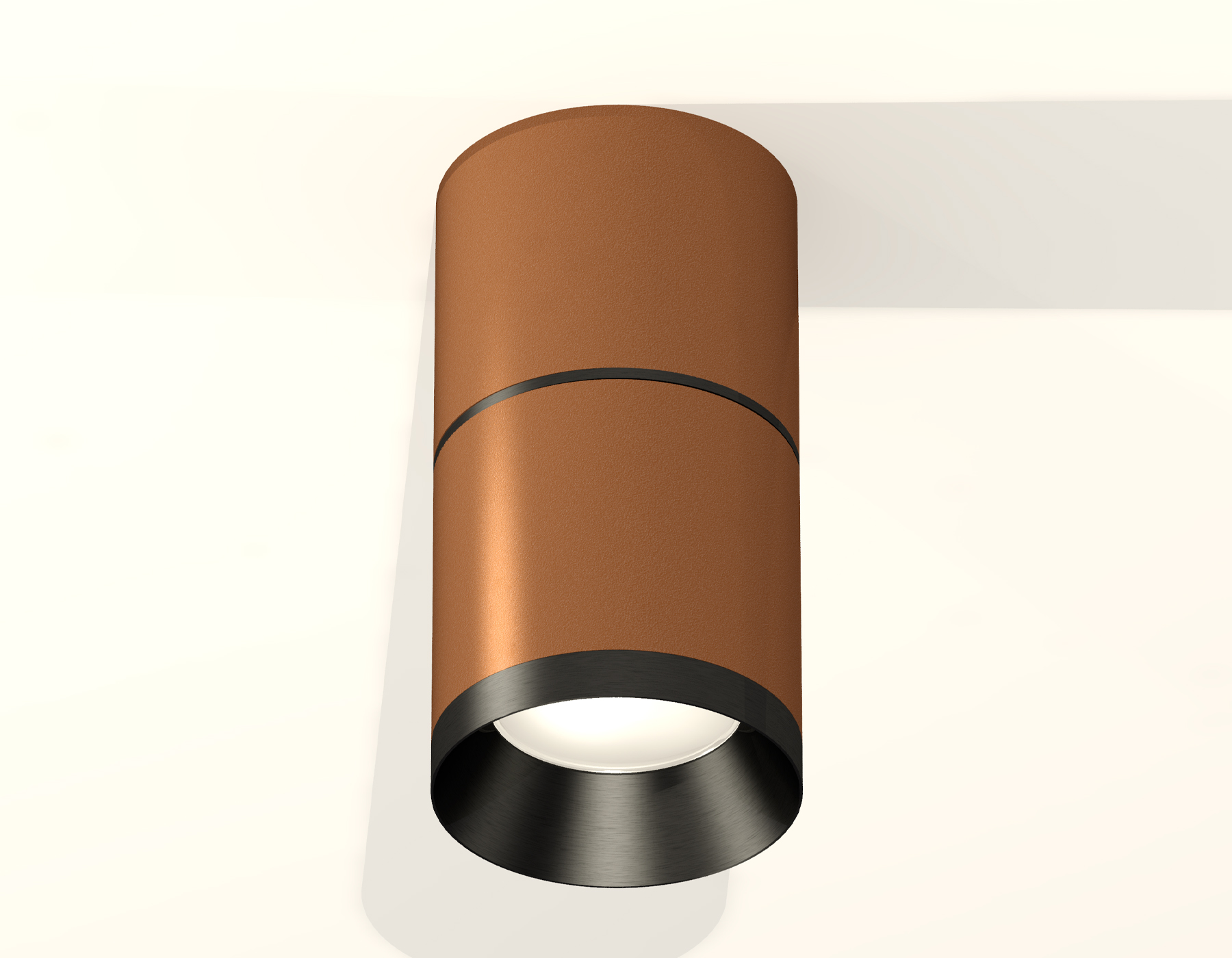 Комплект накладного светильника XS7404041 SCF/PBK кофе песок/черный полированное MR16 GU5.3 (C7404, A2071, C7404, N7031)
