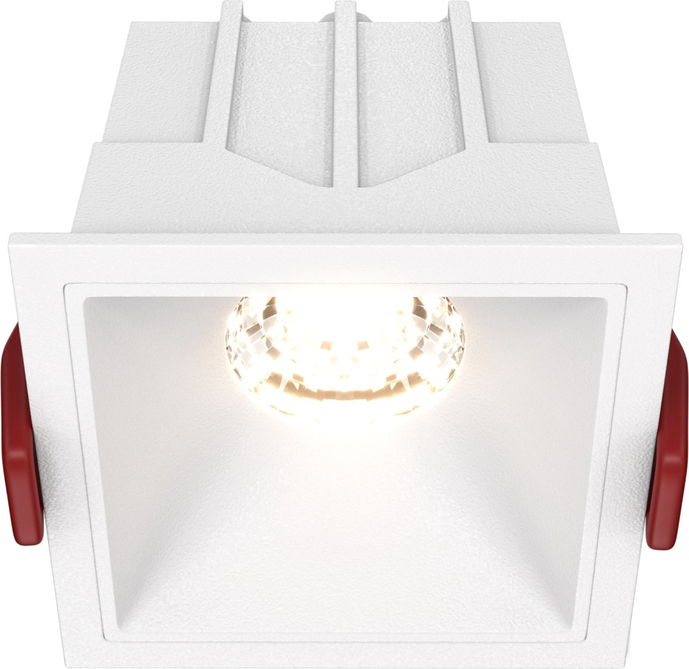 Встраиваемый светильник Alfa LED 3000K 1x10Вт 36 Maytoni Technical DL043-01-10W3K-SQ-W (dl043-01-10w3k-sq-w)
