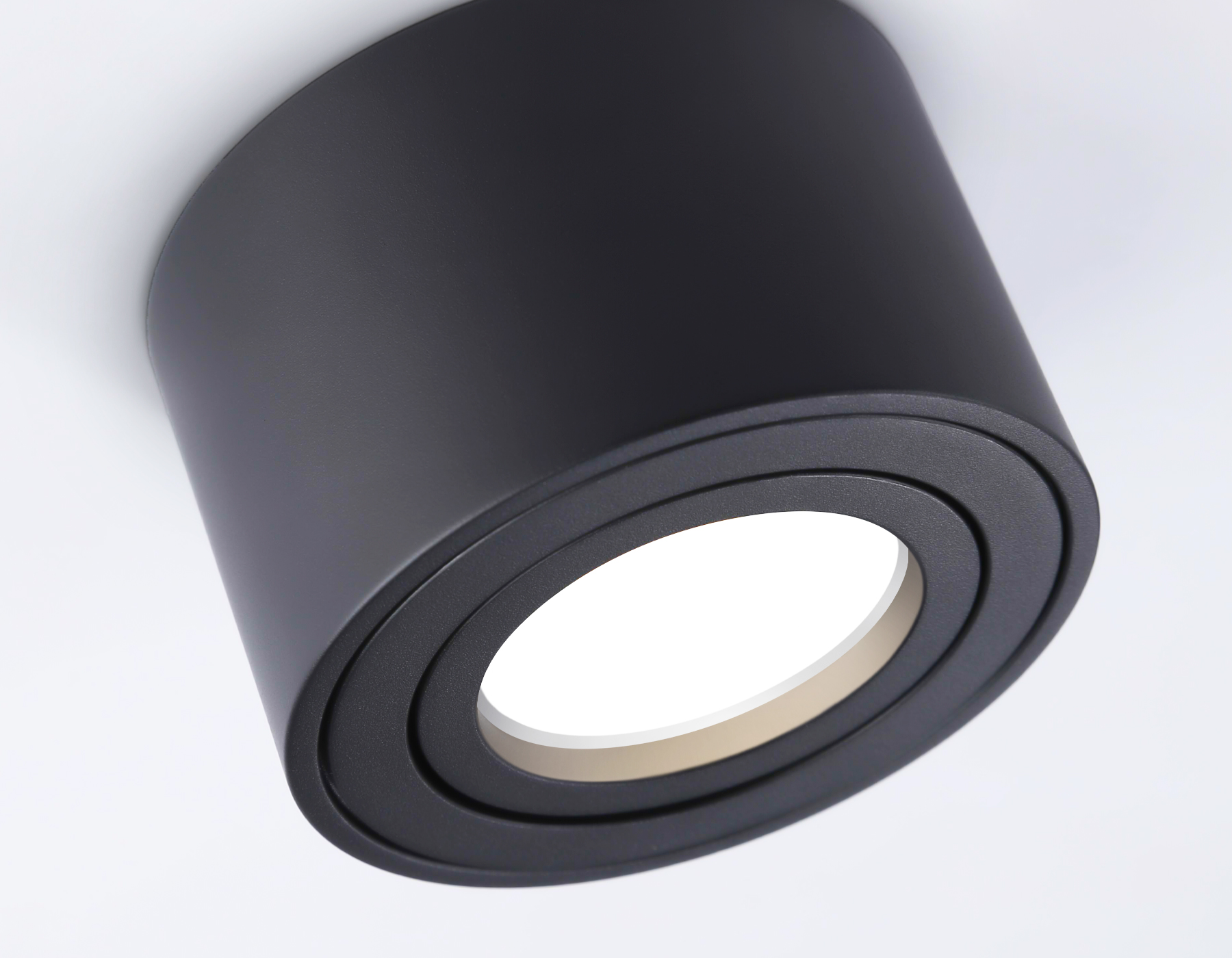 Накладной поворотный светильник с врезным отверстием MR16 TN223 SBK черный песок GU5.3 D80*50