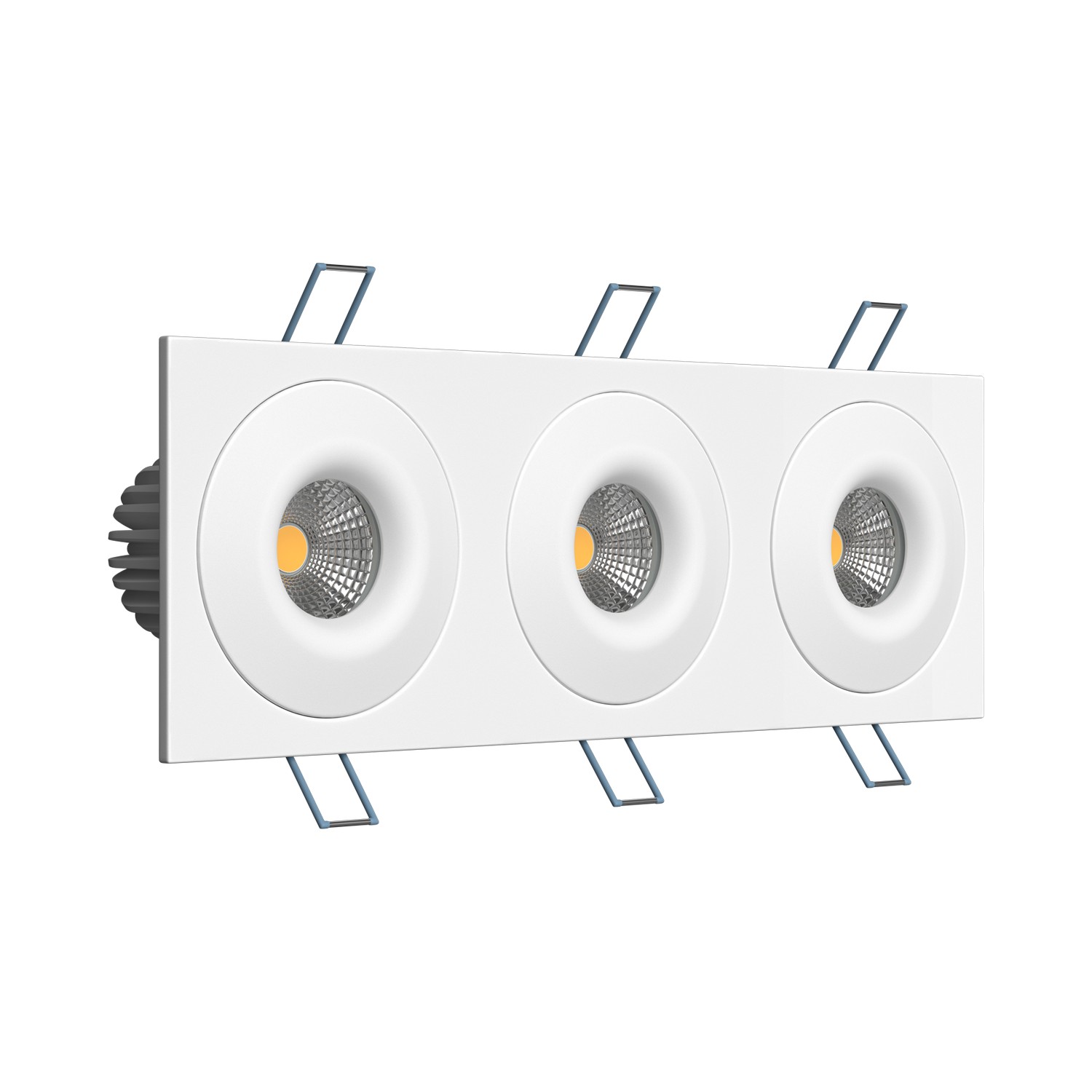 Встраиваемый светодиодный светильник Ledron LH07S-R SQ3 White 4000K TRIAC (10046)
